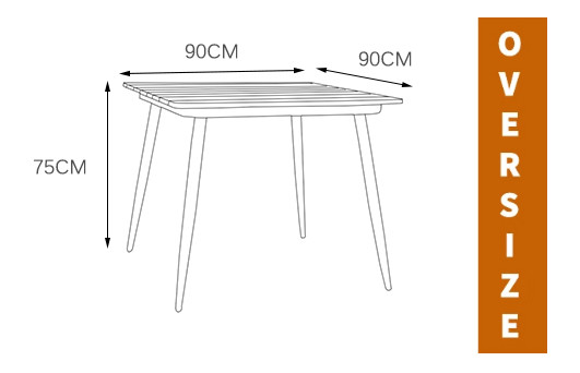 Long Dining table