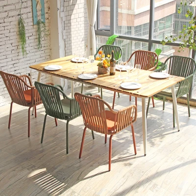 Wholesale Garden Furniture Sets Weaving Chair And Table Waterproof Outdoor Furniture