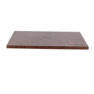 Coffee Shop And Restaurant Dinning Table Metal Base Wooden Table Top Indoor Restaurant Tables