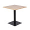 Retaurant Dinning Table Light Wood Color Commercial Wooden Table For Coffee Shop