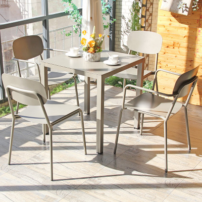 Outdoor Metal Table for Terrace Dining Exclusive Wholesale Furniture Supplier