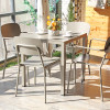 Outdoor Metal Table for Terrace Dining Exclusive Wholesale Furniture Supplier