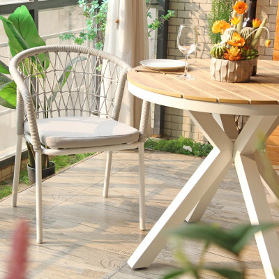 Customizable PS Wood Table Top for Outdoor Restaurant & Coffee Shop Wholesale Manufacturer