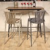 Bar Furniture High Bar Chair And Table Set Indoor Restaurant Dinning Furniture Set