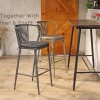 Bar Furniture High Bar Chair And Table Set Indoor Restaurant Dinning Furniture Set