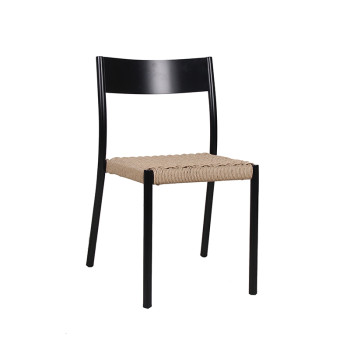 Commercial Restaurant Dinning Chiars Indoor Rope Chairs For Coffee Shop