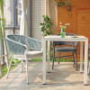 Outdoor Furniture Supplier Weaving Rope Chair For Garden And Restaurant Area Outdoor Dinning Chairs