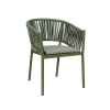 Commercial dinning furniture for outdoor restaurant and garden rope chair for wholesale