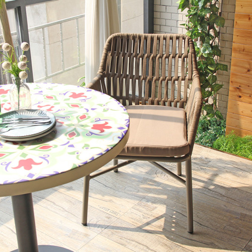 Outdoor Chair With Cushion Waterpoof Rope Chairs Restaurant Furniture Suppliers Outdoor Table And Chair Set