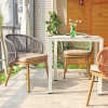 Rope Weaving Chair Garden Furniture Modern Design Wholesale Garden Furniture Terrace Chairs