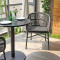 Outdoor Restaurant Dinning Furniture Rattan Rope Chair Commercial Furniture Suppliers
