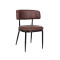 Heavy Indoor Dining Chair Restaurant Furniture Suppliers CDG Furniture Leather Chairs