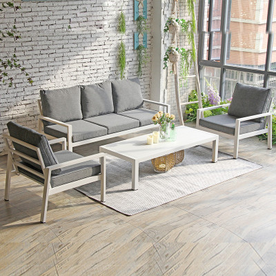 Lounge Sofa Design Outdoor Sofa Waterproof High Quality Modern Design Garden Furniture Set