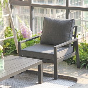 Outdoor Garden Furniture Sets High-Quality Lounge Sofa Design Waterproof Outdoor Sofa