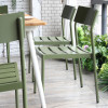 Aluminum Chair Supplier Outdoor Furniture Design Dinning Metal Chair Waterproof