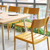 Aluminum Chair Supplier Outdoor Furniture Design Dinning Metal Chair Waterproof