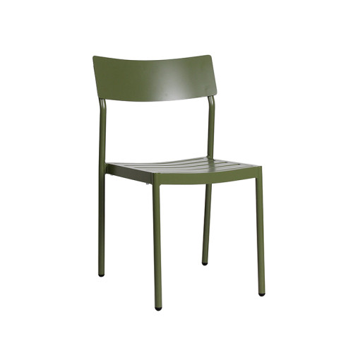 Aluminum Chair Supplier Outdoor Furniture Design Dinning Metal Chair Waterproof