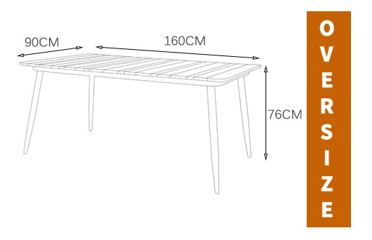 Long Dining table