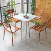 Metal Chair Garden Furniture Commercial Use Outdoor Restaurant Dinning Chairs