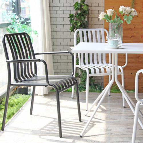 Modern Furniture Design Indoor & Outdoor Metal Furniture For Restaurant And Cafe Aluminum Chair