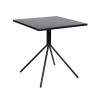 Metal Furniture Outdoor Coffee Shop Table Waterproof Aluminum Dinning Table