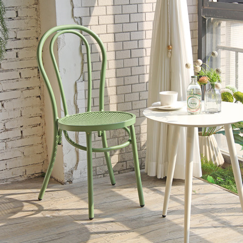 Commercial Furniture Restaurant Aluminum Thonet Chair For Outdoor Dinning Furniture