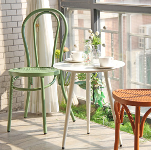 Commercial Furniture Restaurant Aluminum Thonet Chair For Outdoor Dinning Furniture