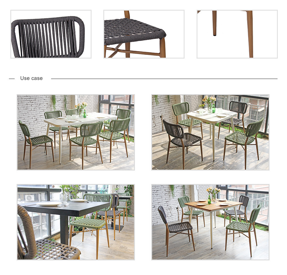 Metal furniture set