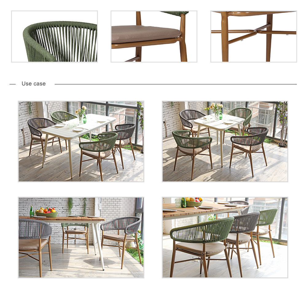 Metal furniture set