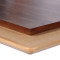 Restaurant HPL Table Top Wooden Effect Square Coffee Shop Table Top For Wholesale