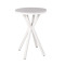 Outdoor Bar Table Aluminum Frame Resin Top Cocktail Bar Table