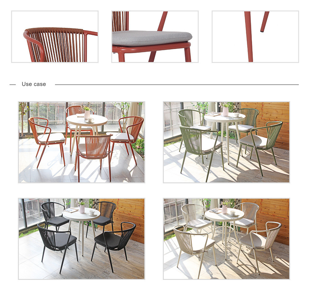 Metal furniture set