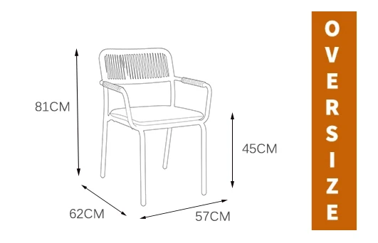 Metal Rope Chair