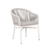 Aluminum Frame Hand Made Weaving Rope Outdoor Chair