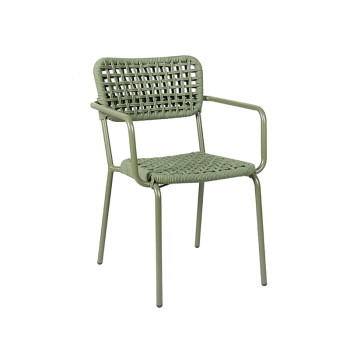 Nordic Colorful All-Weather Waterproof Rope Chair