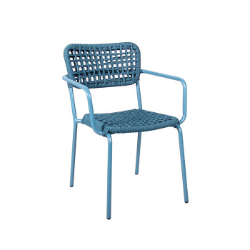 Nordic Colorful All-Weather Waterproof Rope Chair