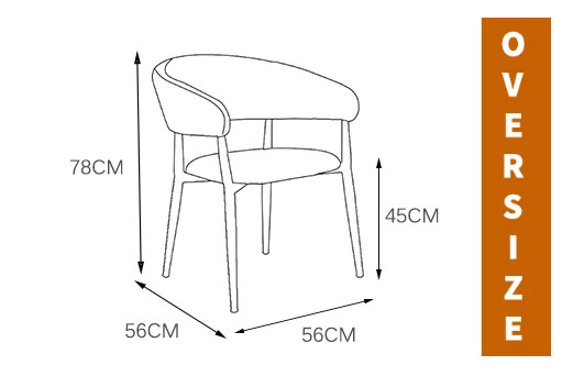 Fabric Armrest Chair