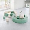 Creative Irregular S-Shaped Free Combination Leisure Sofa Seating Set