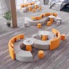 Creative Irregular S-Shaped Free Combination Leisure Sofa Seating Set