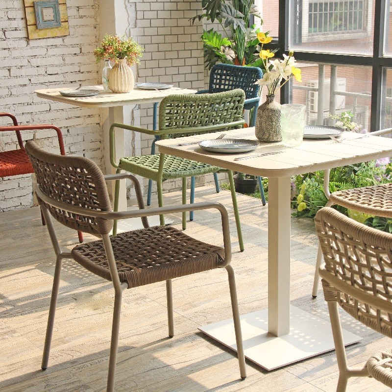 Outdoor Restaurant Table And Chair Set: Creating A Comfortable And Stylish Outdoor Dining Space