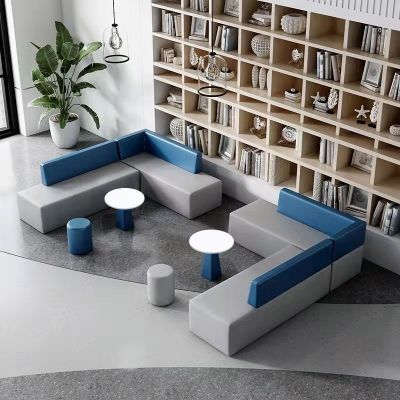 Office Library Lobby Public Area Modular Lounge Seating Sofa