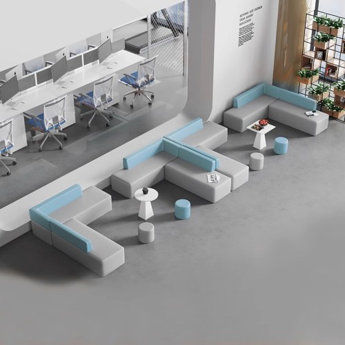 Office Library Lobby Public Area Modular Lounge Seating Sofa