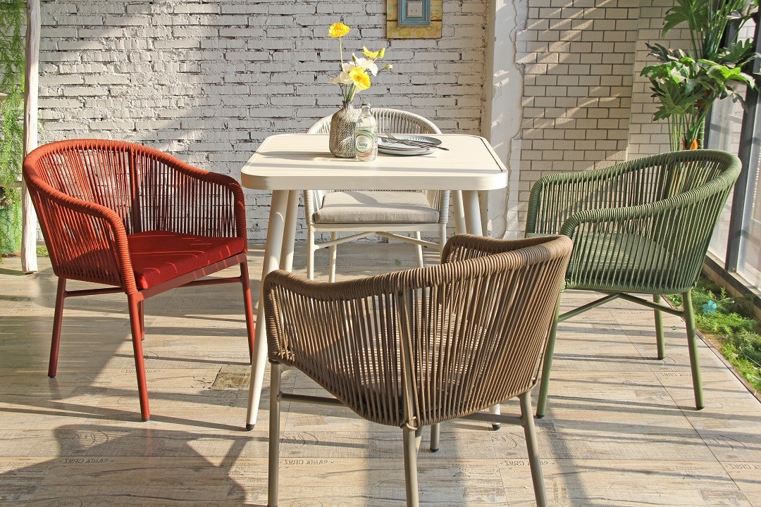 Choosing The Right Color Woven Rope Chairs For Your Outdoor Space