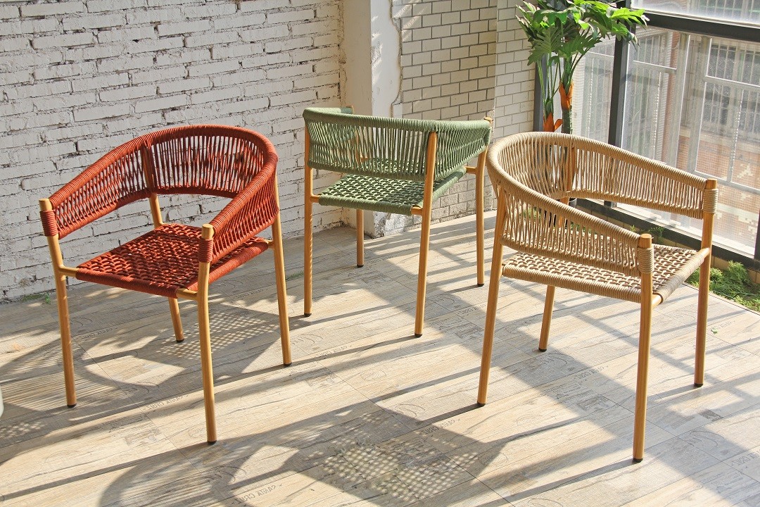 Choosing The Right Color Woven Rope Chairs For Your Outdoor Space
