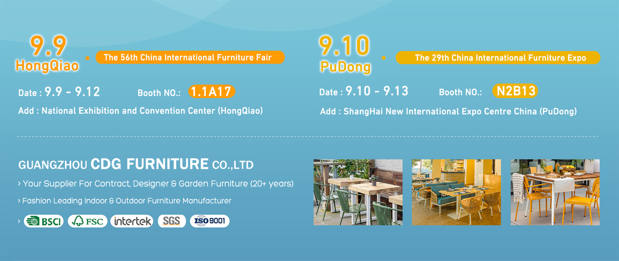 Banner-CDG Restaurant Furniture