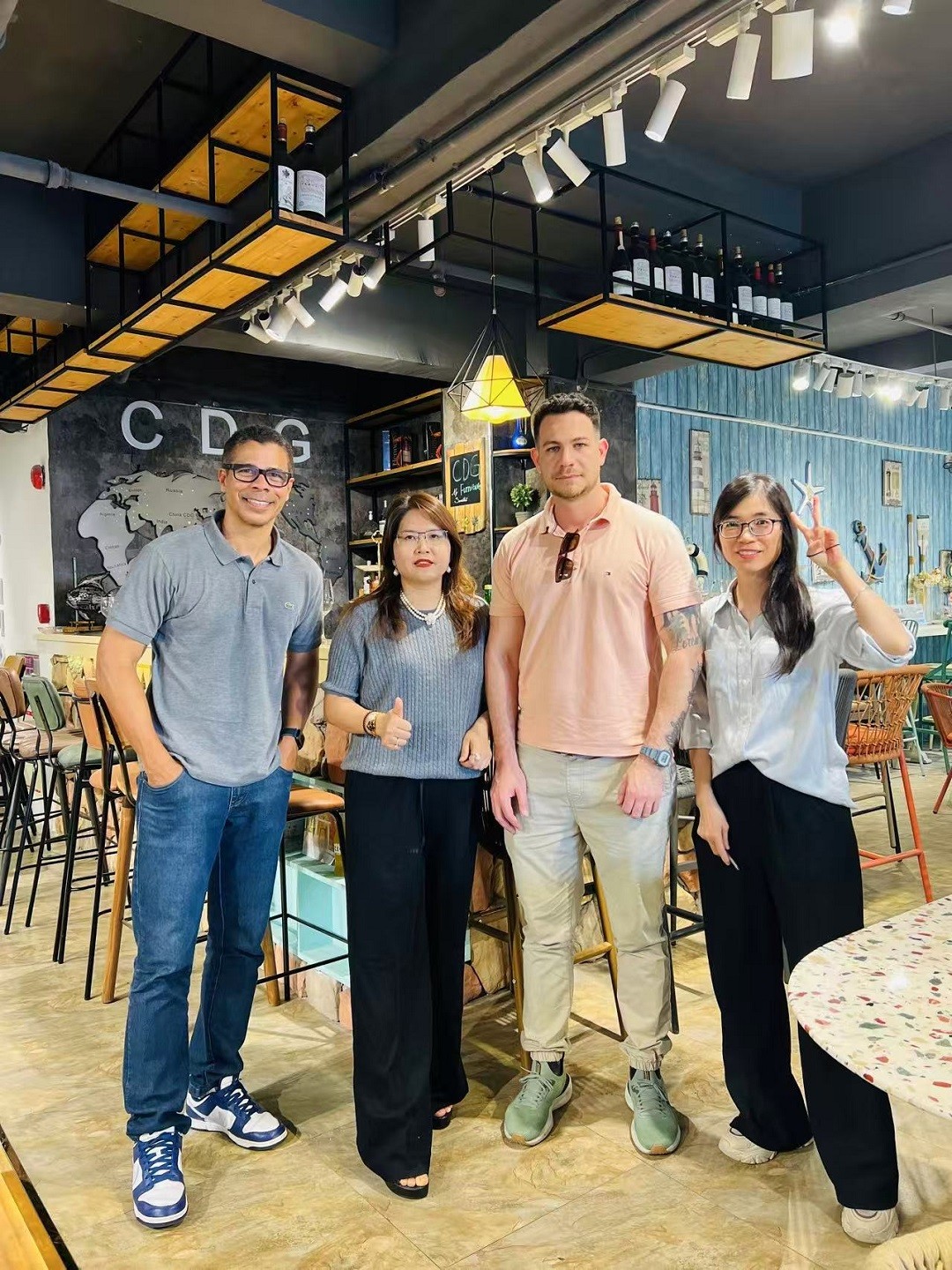 During The 138th Canton Fair, CDG Furniture Received A Steady Stream Of Customers