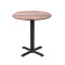 Commercial Grade Wood-Look Resin Round Table Top
