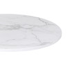 Customizable Scratch-Resistant Round Resin Table Top for Outdoor Spaces