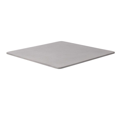 High Durability Cement Gray Resin Table Top For Outdoor Spaces