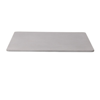 High Durability Cement Gray Resin Table Top For Outdoor Spaces